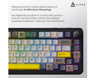 Ajazz AK820 MAX Magnetic switches Black Gray Yellow RGB - 1536367 - zdjęcie 12